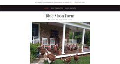 Desktop Screenshot of bluemoonfarm.net